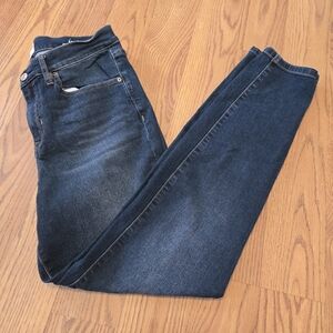 Nicole Miller Soho High Rise Skinny Jeans Dark Wash Denim Classic Casual Work 8